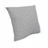 Coussin Romy INSPIRE, Blanc/gris L.35xH.35 Cm