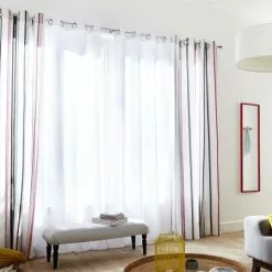 Miroir Rectangulaire Lario, Rouge, L.33 X H.123 Cm