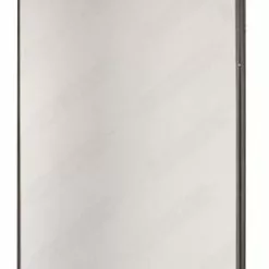 Miroir Aconit Rectangle, Noir, L.59 X H.39 Cm