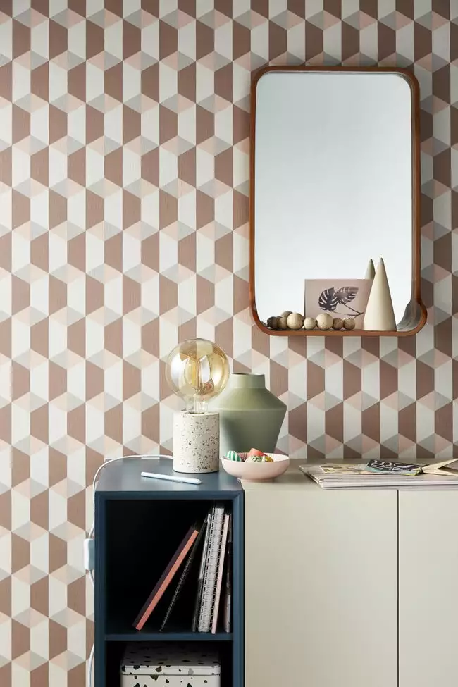 Miroir Rectangulaire Tablette, Chêne, L.34.5 X H.55.5 Cm 3 Miroir Rectangulaire Tablette, Chêne, L.34.5 X H.55.5 Cm