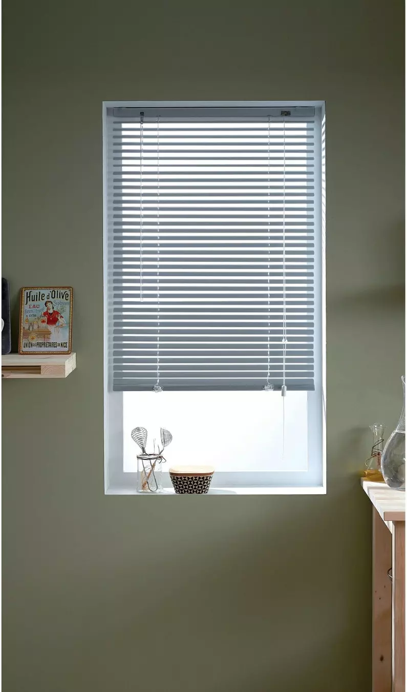 Store Vénitien Aluminium, Gris Los Angeles, L.50 X H.130 Cm 3 Store Vénitien Aluminium, Gris Los Angeles, L.50 X H.130 Cm