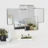 Miroir Design Carré Silver, Miroir -Miroir Basprix 3 299