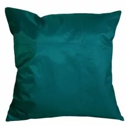 Coussin Déperlant, Bleu Canard L.45 X H.45 Cm