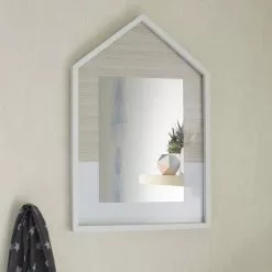 Miroir Bi Couleur, Blanc
