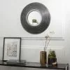 Miroir Rond Eden, Argent Diam.56 Cm -Miroir Basprix 5 239