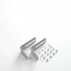 Lot De 2 équerres Murales Gris Pour Tout Type De Store, 2.5 à 7 Cm