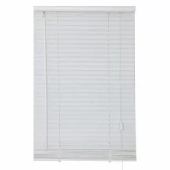 Store Vénitien Bois, Blanc, L.50 X H.130 Cm
