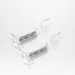 Lot De 2 Supports De Fixation Sans Perçage INSPIRE Blanc Pour Store Enrouleur