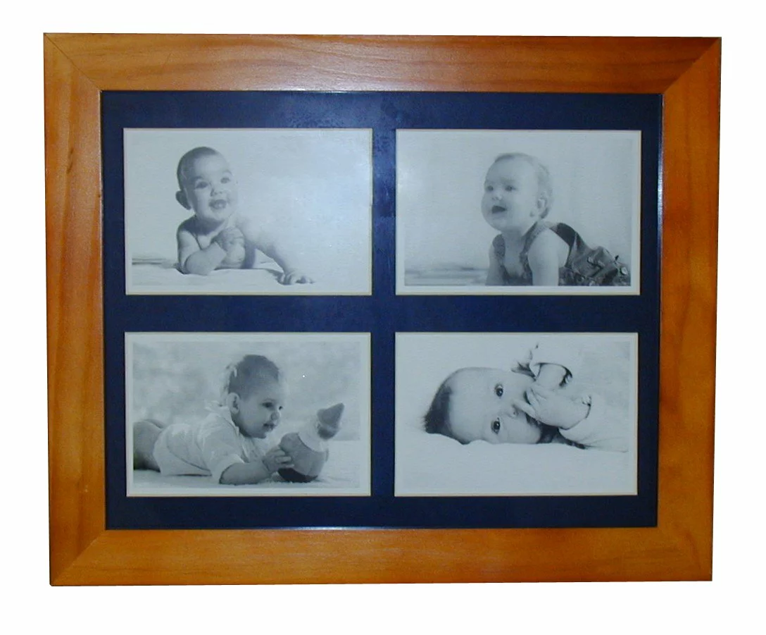 Cadre Multivue Donald, Chêne, 4 Vues, L.39 X H.39 Cm 3 Cadre Multivue Donald, Chêne, 4 Vues, L.39 X H.39 Cm