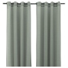 HILJA -Miroir Basprix hilja rideaux 2 pieces gris vert avec oeillets 0717763 pe731361 s5 2