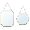 LASSBYN -Miroir Basprix lassbyn miroir lot de 2 couleur or 0790167 pe767404 s5