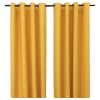 VILBORG -Miroir Basprix vilborg rideaux assombrissants 2 pieces jaune avec oeillets 0717268 pe731183 s5 1